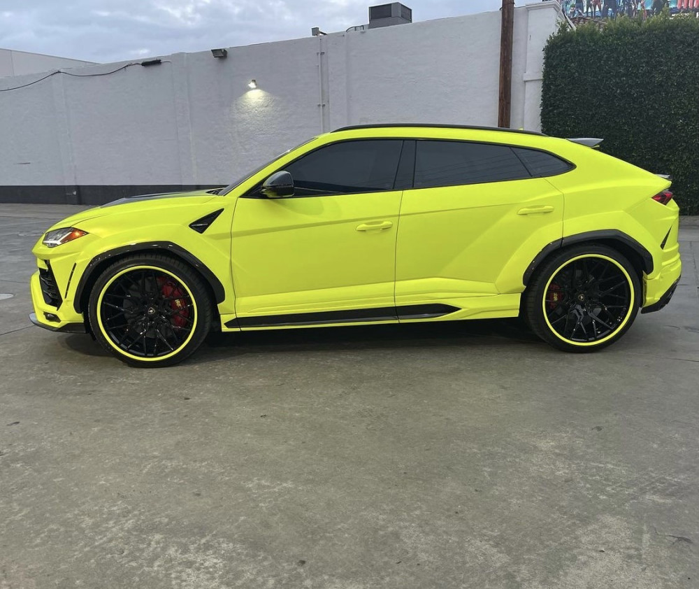 NBA Star LaMelo Ball Lamborghini Urus